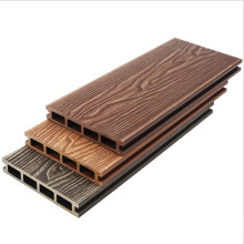 3D wooden grain surface deep embossing anti-rotten wpc outdoor decking composite decking for outdoor project